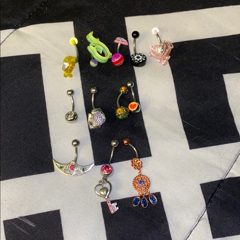 Belly button rings